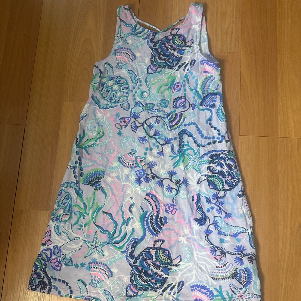 Lilly Pulitzer Dress with Blue and Green Patterns